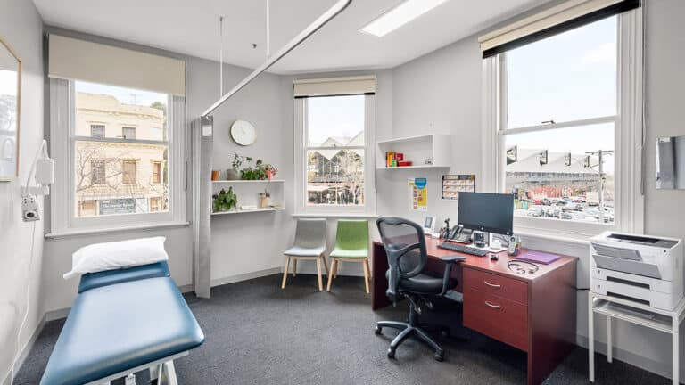 South Melbourne Medical Hub Practitioner Room