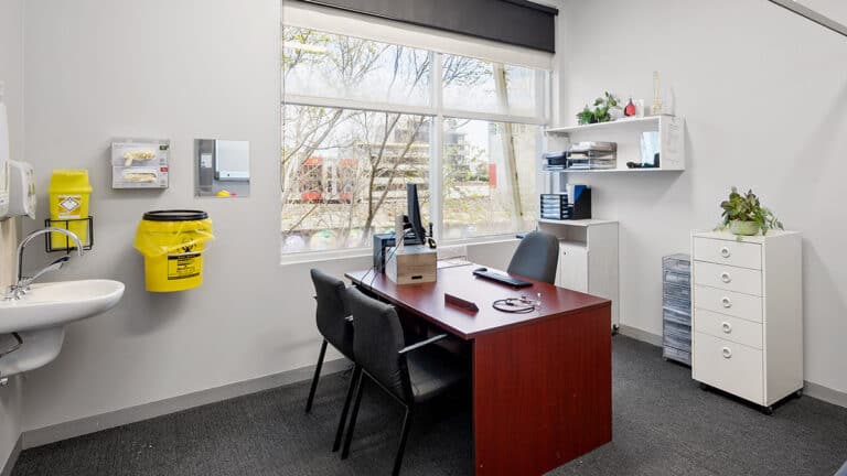 South Melbourne Medical Hub Practitioner Room